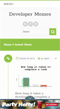 Mobile Screenshot of developermemes.com